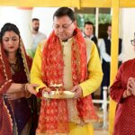 सीएम धामी ने रामनवमी पर किया कन्या पूजन, प्रदेशवासियों को दी शुभकामनाएं। Uttarakhand 24×7 Live news