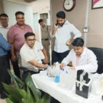 एमडीडीए अधिकारियों-कर्मचारियों ने किया रक्तदान, मानवता का दिया संदेश। Uttarakhand 24×7 Live news