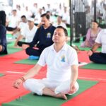 अंतर्राष्ट्रीय योग दिवस पर बनबसा से सीएम धामी का युवाओं को योग अपनाने का संदेश। Uttarakhand 24×7 Live news