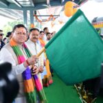 हर्रावाला से सोमनाथ स्वाभिमान रेल यात्रा को सीएम धामी ने दिखाई हरी झंडी। Uttarakhand 24×7 Live news