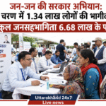 जन-जन की सरकार अभियान: दूसरे चरण में 1.34 लाख लोगों की भागीदारी, कुल जनसहभागिता 6.68 लाख के पार। Uttarakhand 24×7 Live news