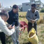 धान की फसल कटाई प्रयोग का एडीएम ने किया निरीक्षण, 260 प्रयोगों का लक्ष्य। Uttarakhand 24×7 Live news
